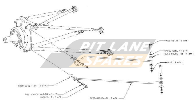 REAR TETHERS Diagram